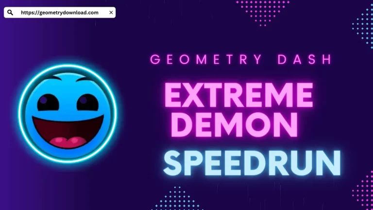 The Best Extreme Demon Speedrun In Geometry Dash