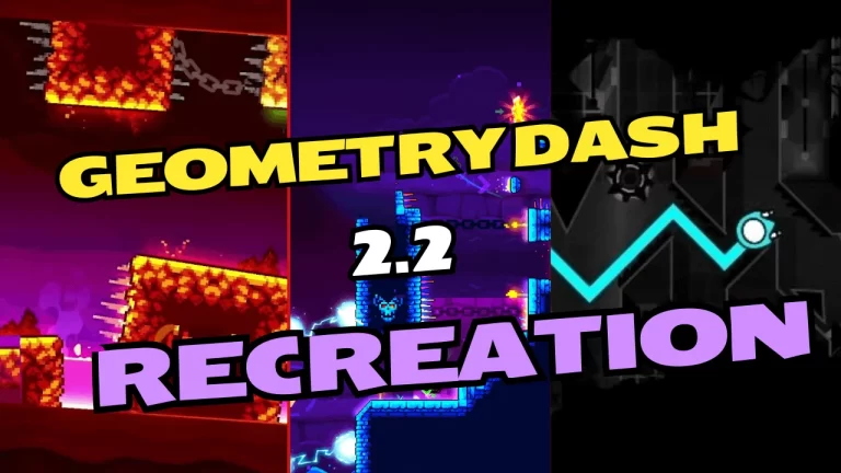 Geometry Dash 2.2 Sneak Peek Recreation 1:1