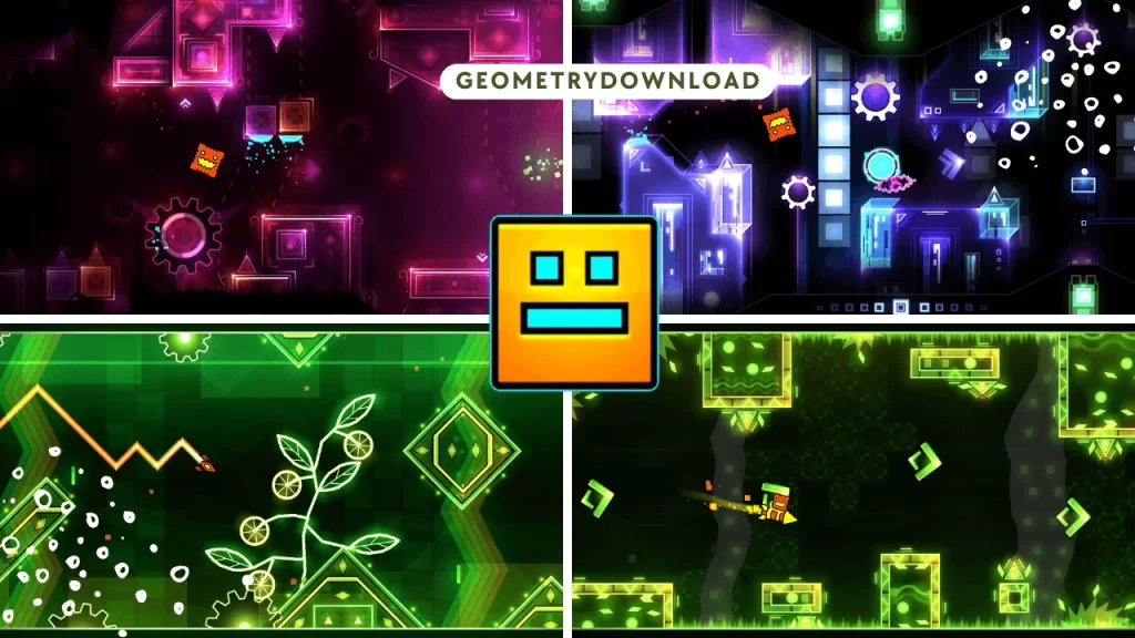 geometrydownload - this is the example of geometry Dash Rated Levels which Look Exactly The Same